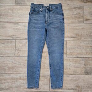 Everlane The High Rise Skinny Ankle Jean Women's Light Wash Stretchy Everyday 26